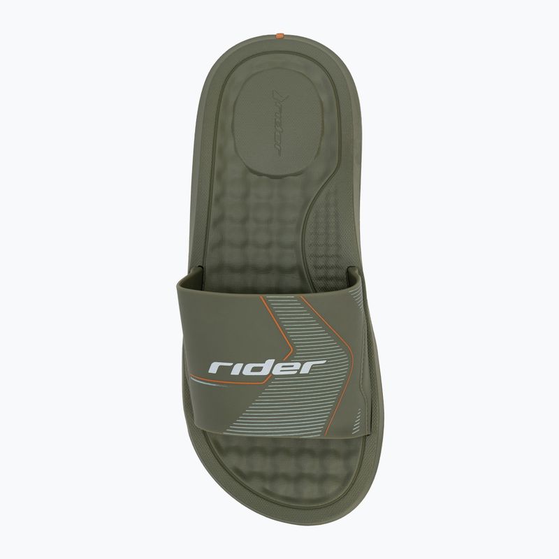 Шльопанці чоловічі RIDER Step Slide green/green/white 5