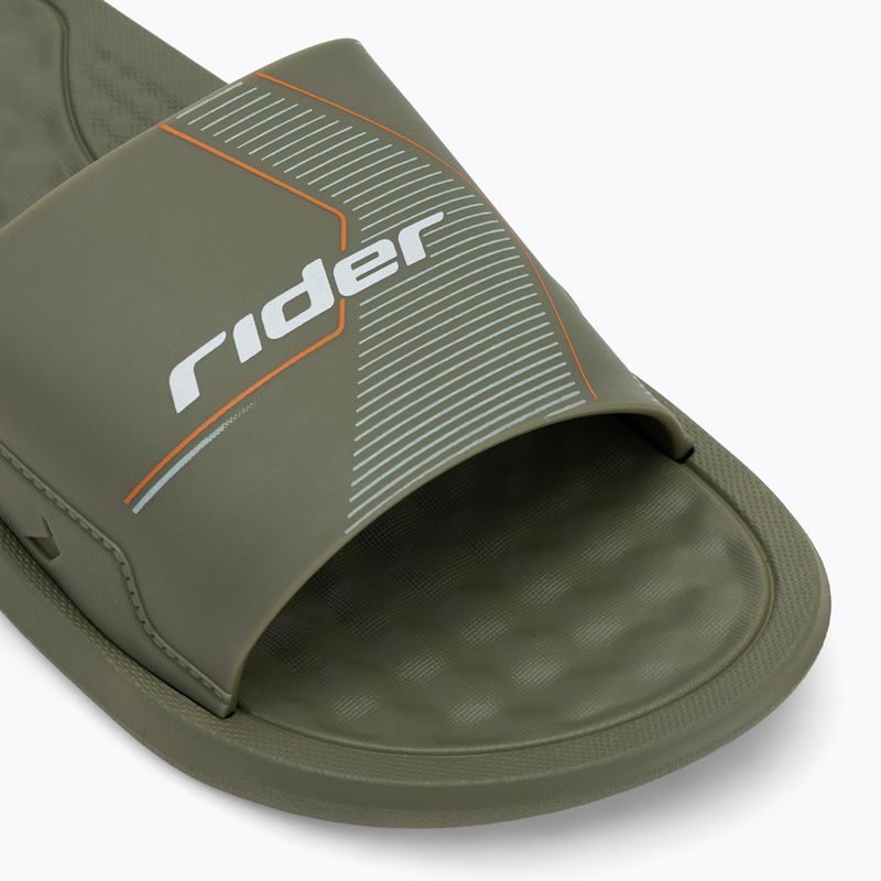 Шльопанці чоловічі RIDER Step Slide green/green/white 7