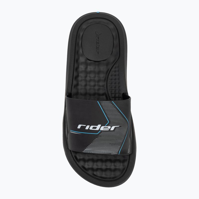 Шльопанці чоловічі RIDER Step Slide black/black/white 5
