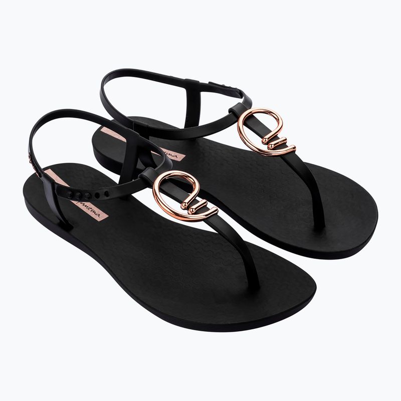 Сандалі жіночі Ipanema Class Stylish black/gold/pink