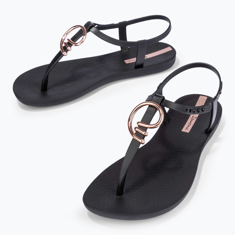 Сандалі жіночі Ipanema Class Stylish black/gold/pink 3