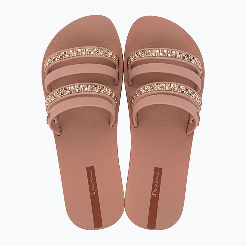 Жіночі шльопанці Ipanema Chic Slide рожевий / кахель коричневий 2