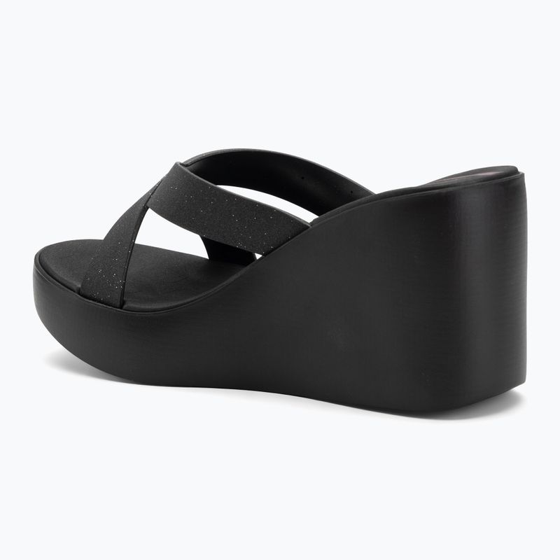 Шльопанці жіночі Ipanema High Fashion II Slide black/glitter black/lilac 3