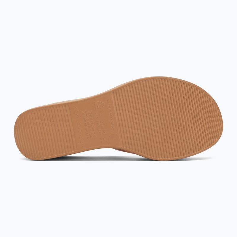 Шльопанці жіночі Ipanema High Fashion II Slide beige/glitter beige/green 4