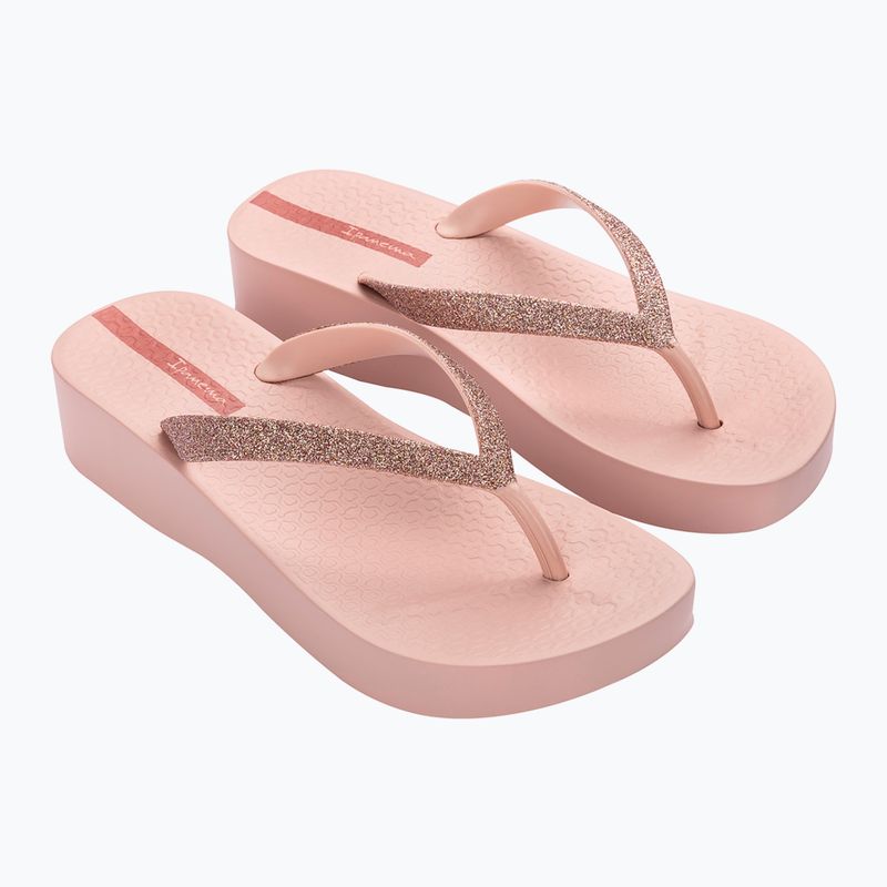 Жіночі шльопанці Ipanema Mesh Chic Plat рожевий / блискучий рожевий