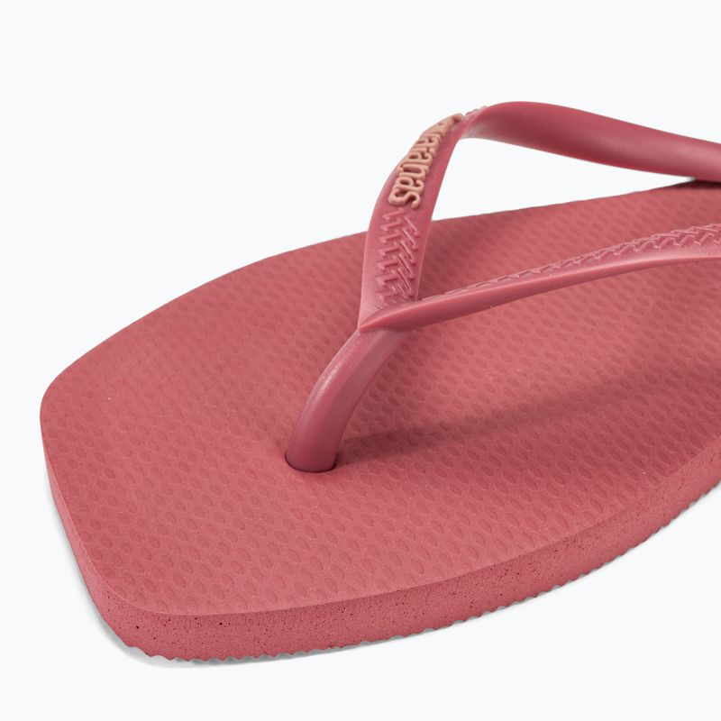 Жіночі шльопанці з квадратним логотипом Havaianas Pop Up pau brasil 7