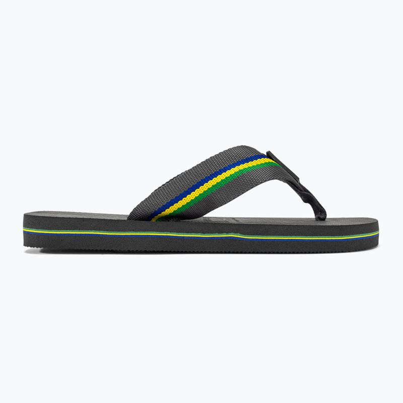 Чоловічі шльопанці Havaianas Urban Brasil нові графітові 2