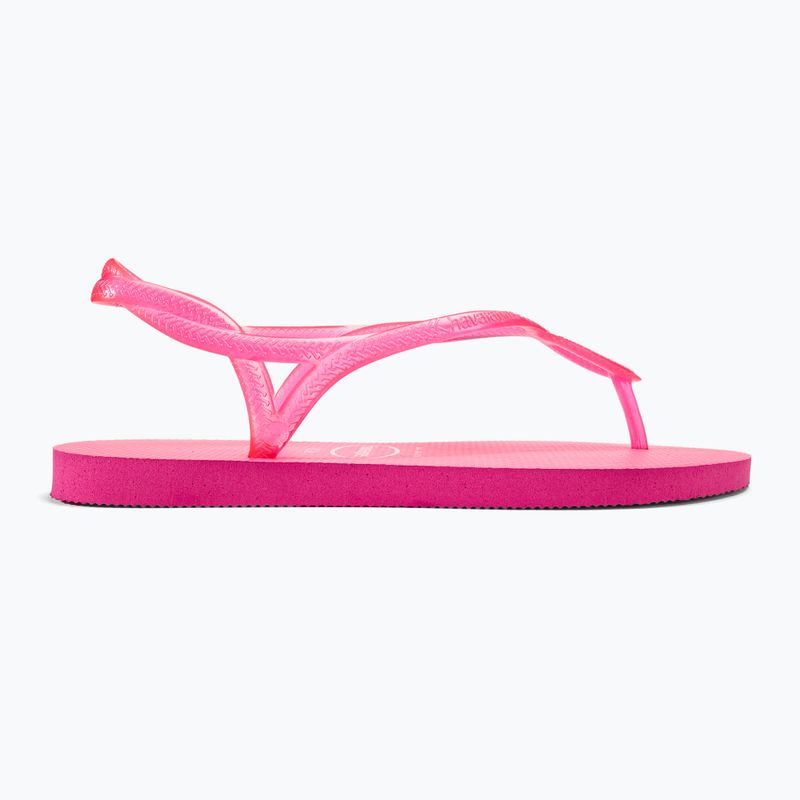 Жіночі босоніжки Havaianas Luna Neon рожевий флюс 2