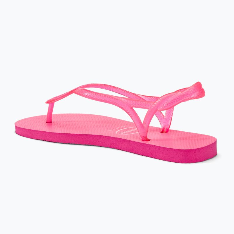 Жіночі босоніжки Havaianas Luna Neon рожевий флюс 3