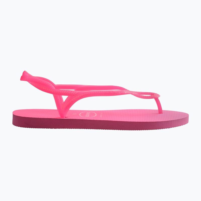 Жіночі босоніжки Havaianas Luna Neon рожевий флюс 9