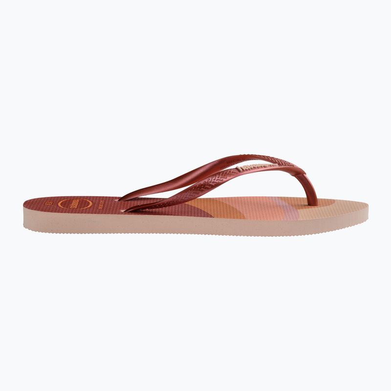 В'єтнамки жіночі Havaianas Slim Palette Glow ballet rose 2
