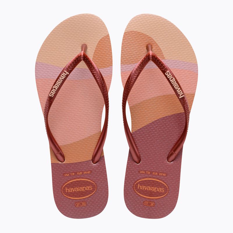 В'єтнамки жіночі Havaianas Slim Palette Glow ballet rose 3