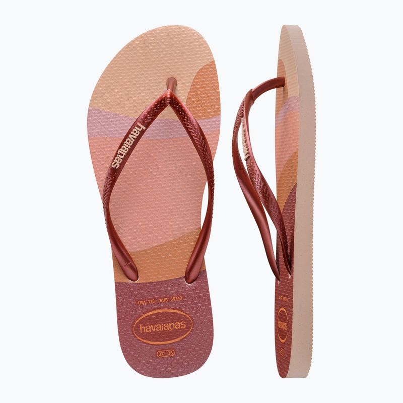 В'єтнамки жіночі Havaianas Slim Palette Glow ballet rose 4