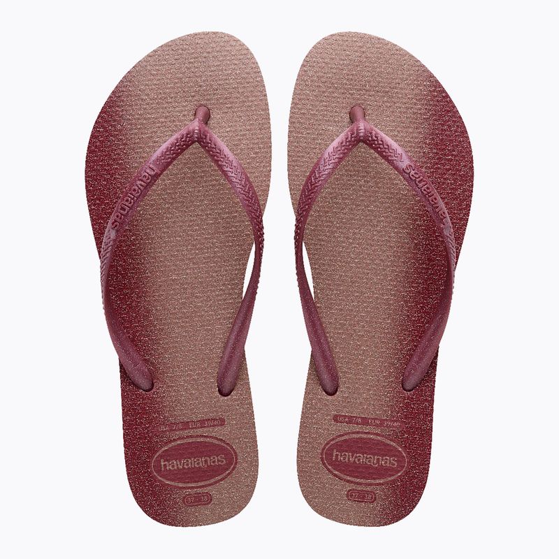 В'єтнамки жіночі Havaianas Slim Gloss amaranth 3