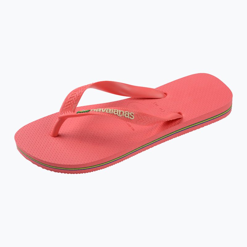 В'єтнамки Havaianas Brasil Logo tropical coral 2