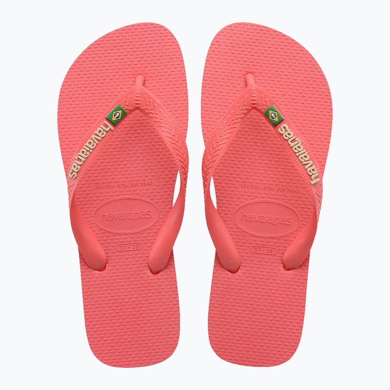 В'єтнамки Havaianas Brasil Logo tropical coral 4