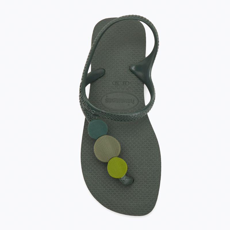 Сандалі жіночі Havaianas Flash Urban Plus olive green 5