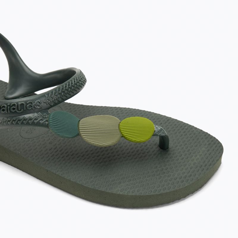 Сандалі жіночі Havaianas Flash Urban Plus olive green 7