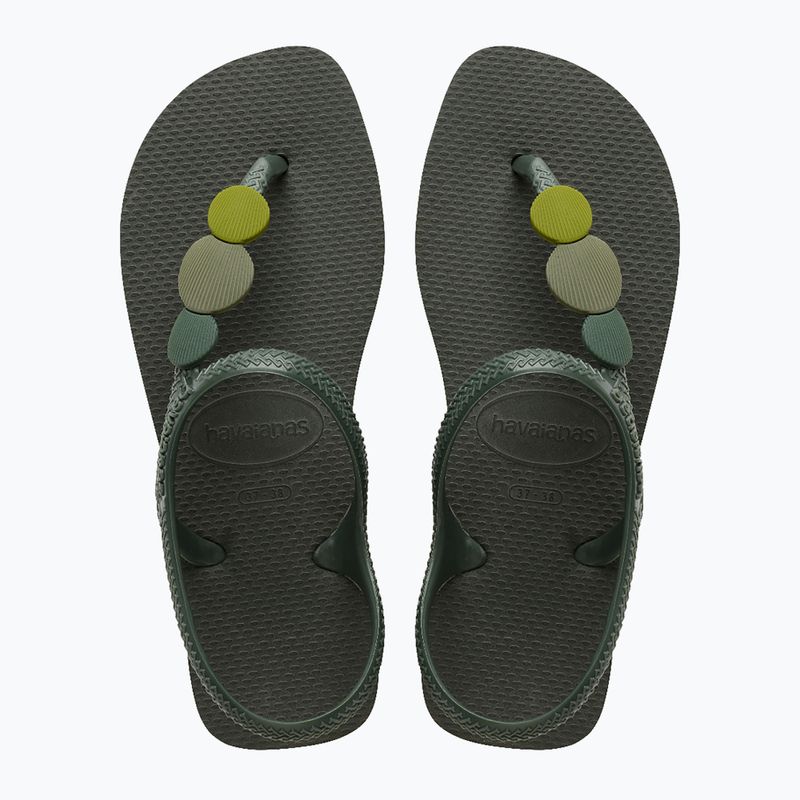 Сандалі жіночі Havaianas Flash Urban Plus olive green 4