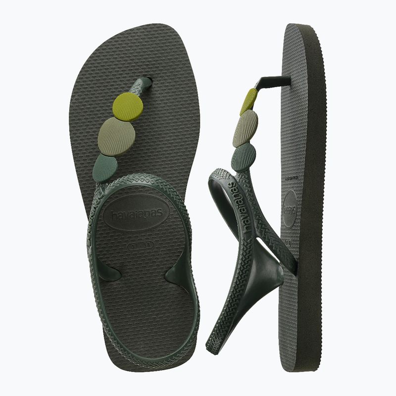 Сандалі жіночі Havaianas Flash Urban Plus olive green 5