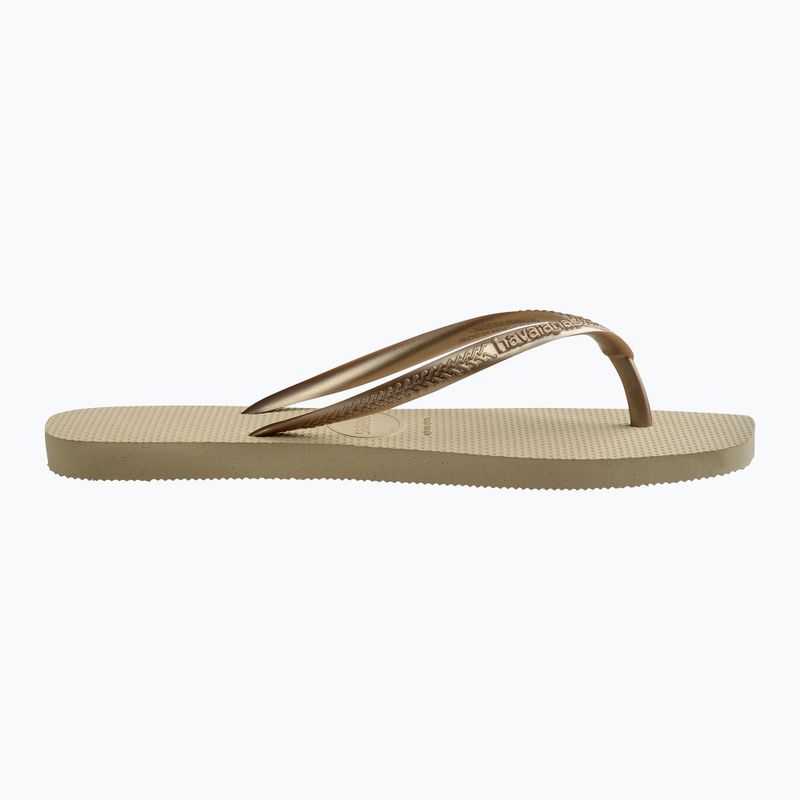 В'єтнамки жіночі Havaianas Slim Square sand grey 2