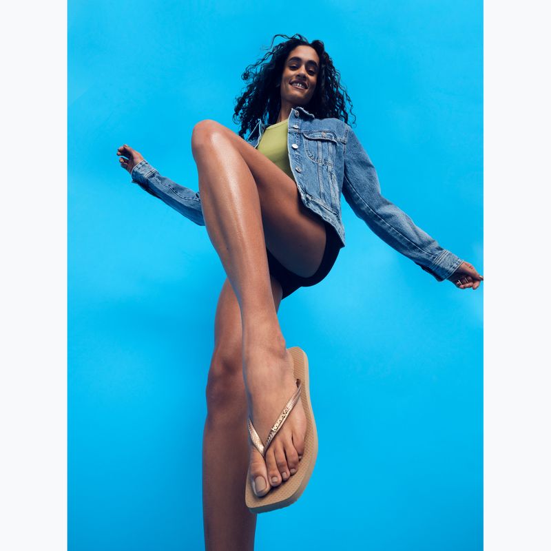 В'єтнамки жіночі Havaianas Slim Square sand grey 7