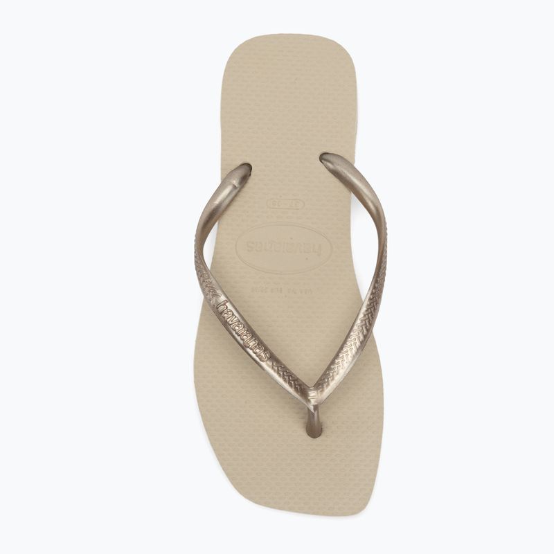 В'єтнамки жіночі Havaianas Slim Square sand grey 5