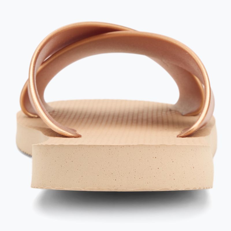 Шльопанці жіночі Havaianas Aqua Metallic golden 6