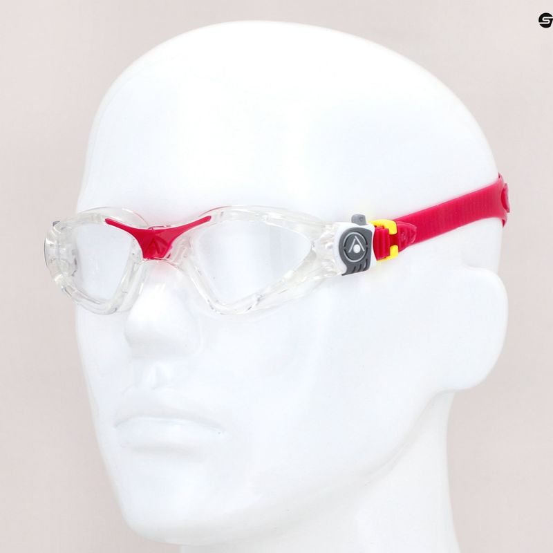 Окуляри для плавання дитячі Aquasphere Kayenne Compact 2022 transparent/raspberry/clear 7