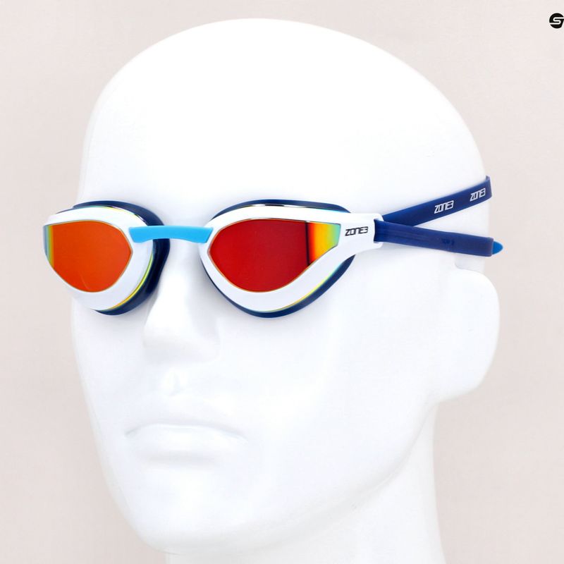 Окуляри для плавання ZONE3 Viper Mirror navy/white SA19GOGVI117 7