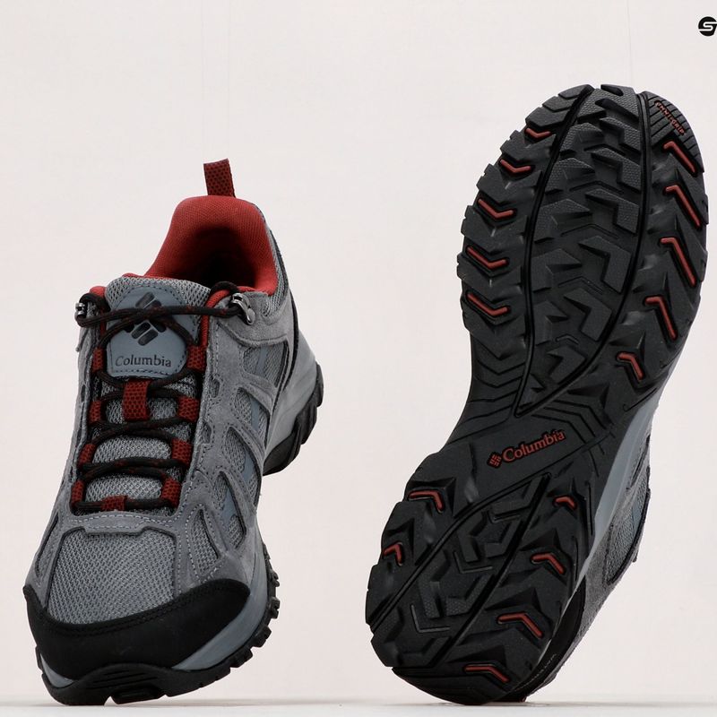 Черевики для трекінгу чоловічі Columbia Redmond III Wp ti grey steel/black 18