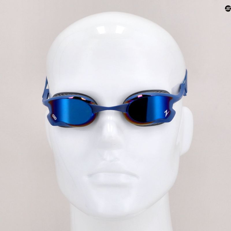 Окуляри для плавання Zoggs HCB Titanium blue/grey/mirror dark blue 461085 7