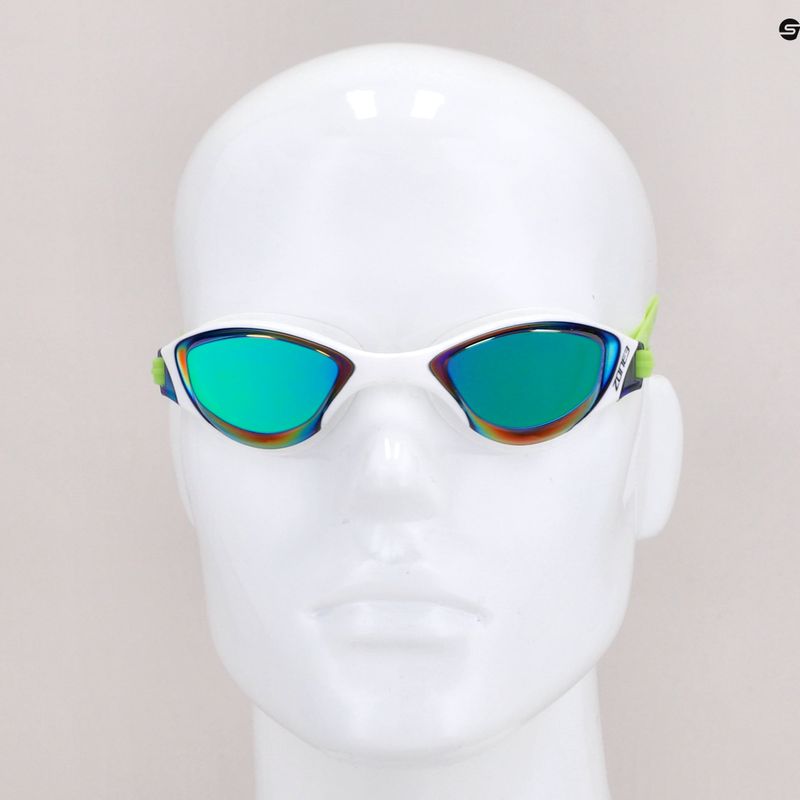 Окуляри для плавання ZONE3 Aspect rainbow mirror/lime/white SA20GOGAS117 7