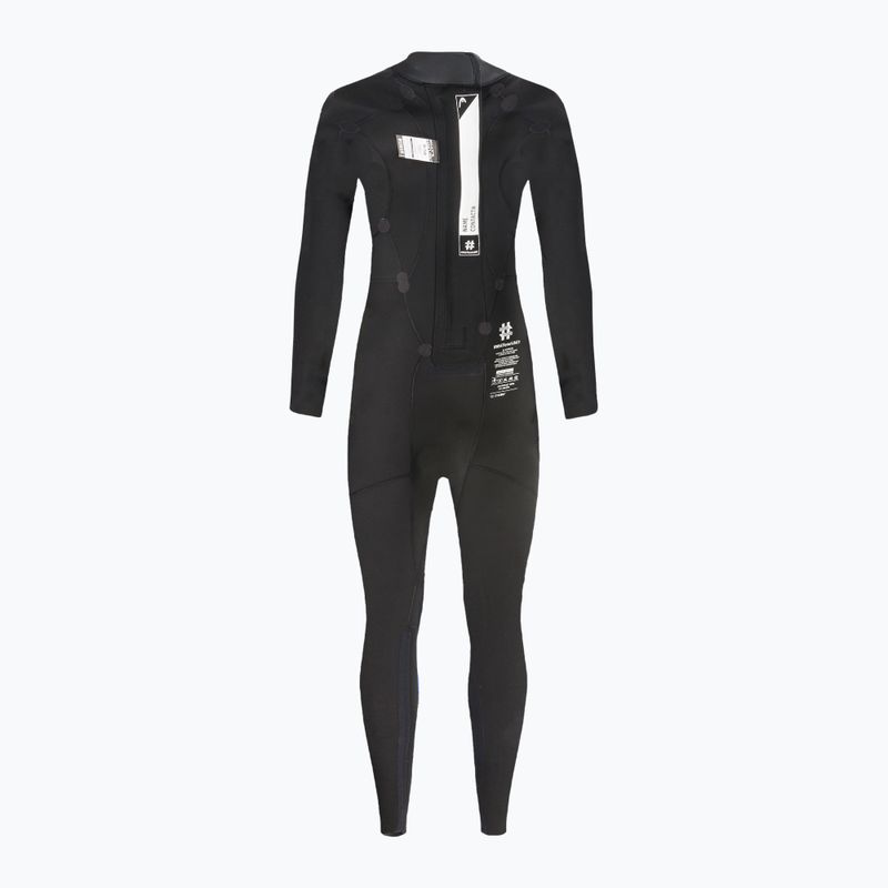 Жіночий гідрокостюм для триатлону HEAD Ow Free 3.2 чорний/жовтий 6