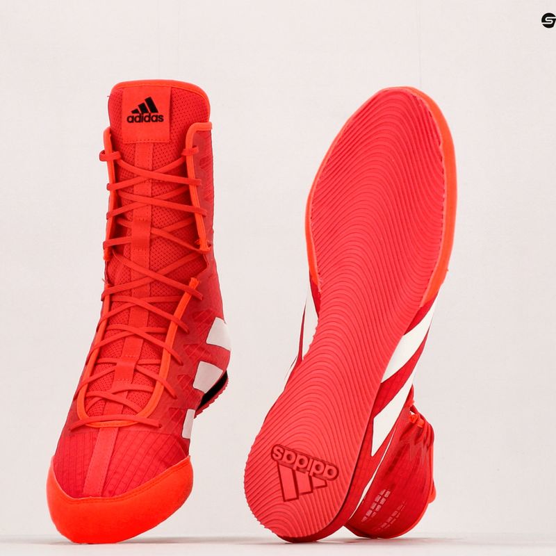 Кросівки боксерські чоловічі adidas Box Hog 4 червоні GW1403 18