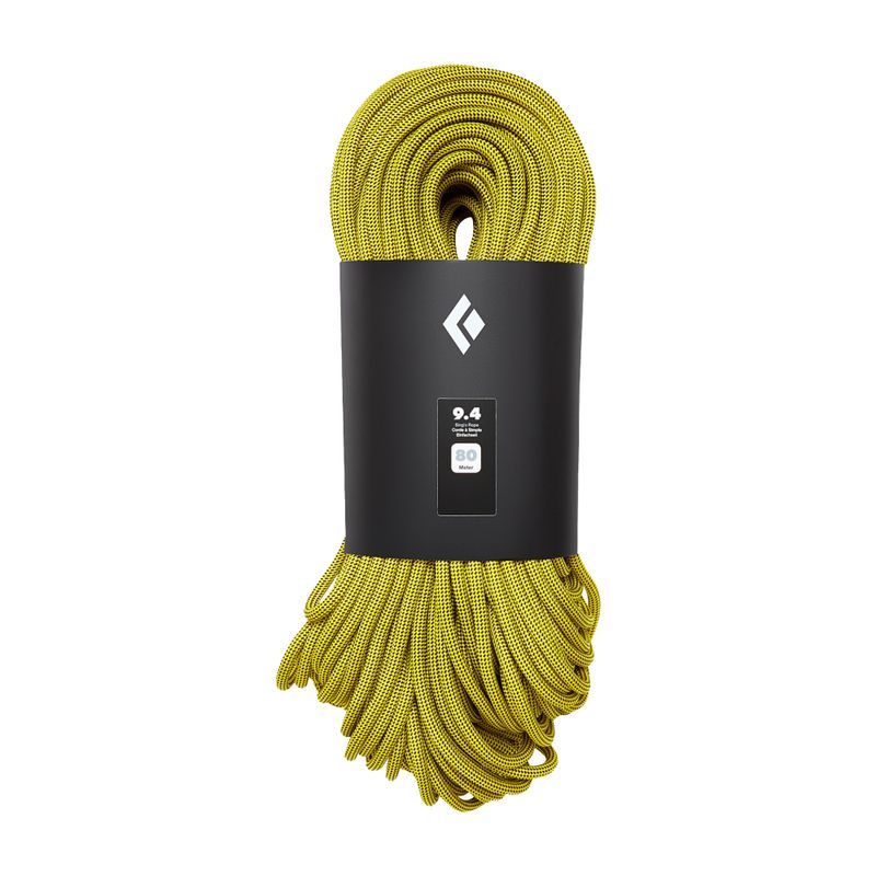 Страхувальна система альпіністська męska Black Diamond 9.4 Climbing gold