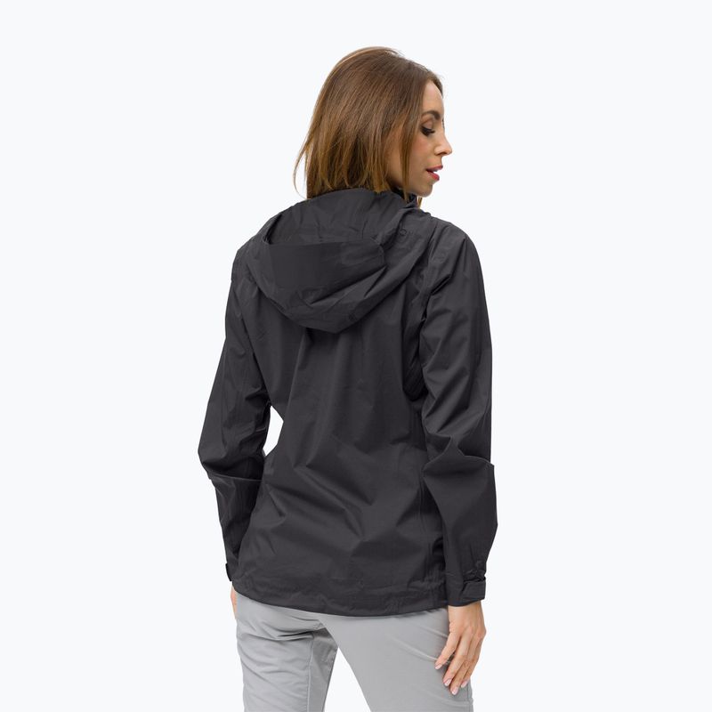 Куртка дощовик жіноча Black Diamond Stormline Stretch black 3