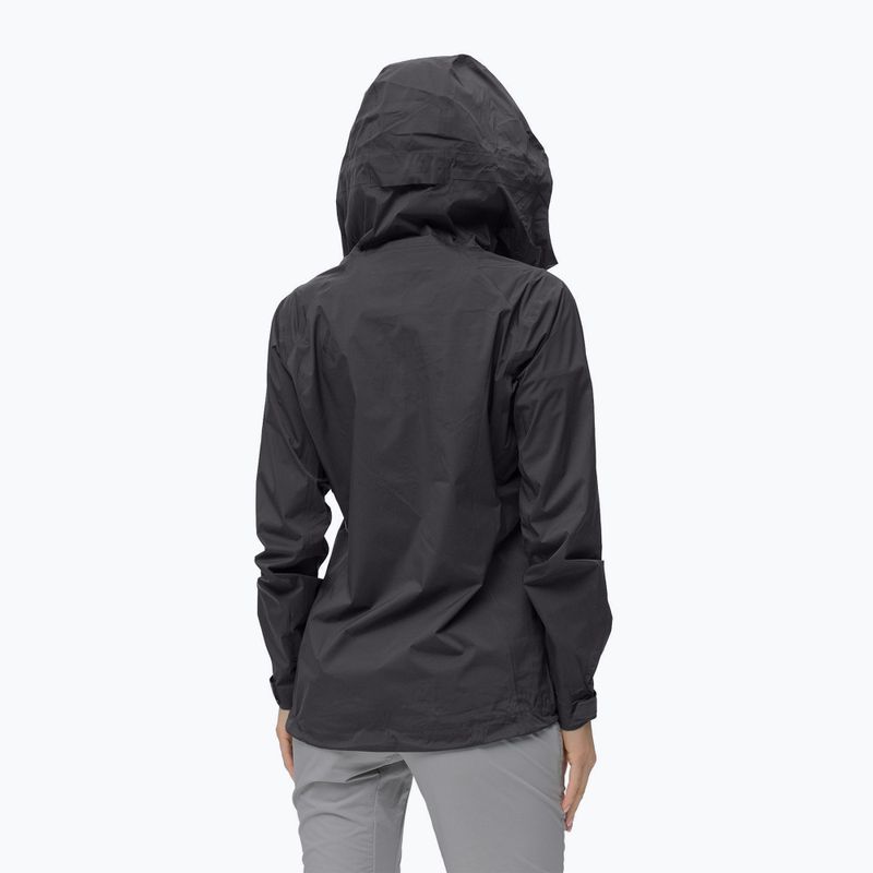 Куртка дощовик жіноча Black Diamond Stormline Stretch black 4