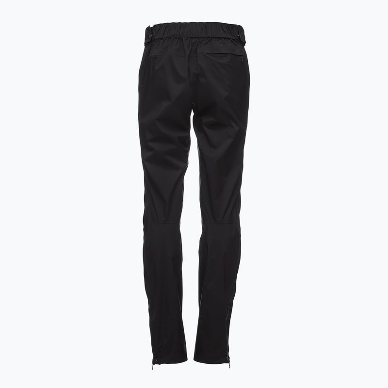 Штани від дощу жіночі Black Diamond Stormline Stretch Full Zip Rain black 7