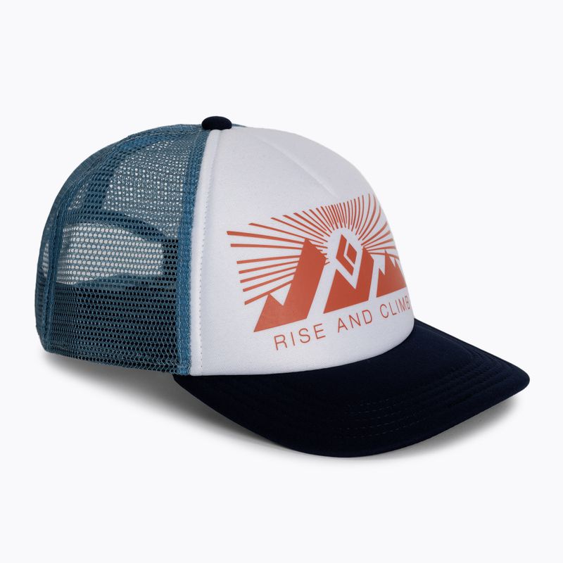 Бейсболка жіноча Black Diamond Trucker white/blue ash