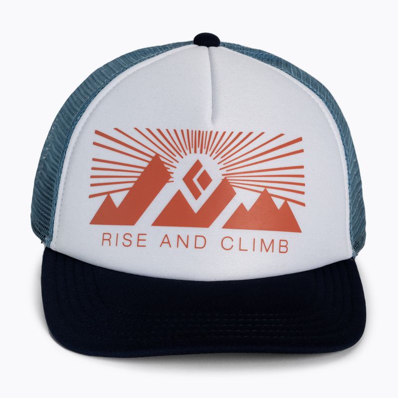 Бейсболка жіноча Black Diamond Trucker white/blue ash 4