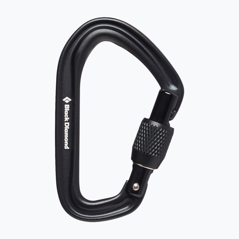 Карабін Black Diamond Hotforge Screwgate Carabiner black