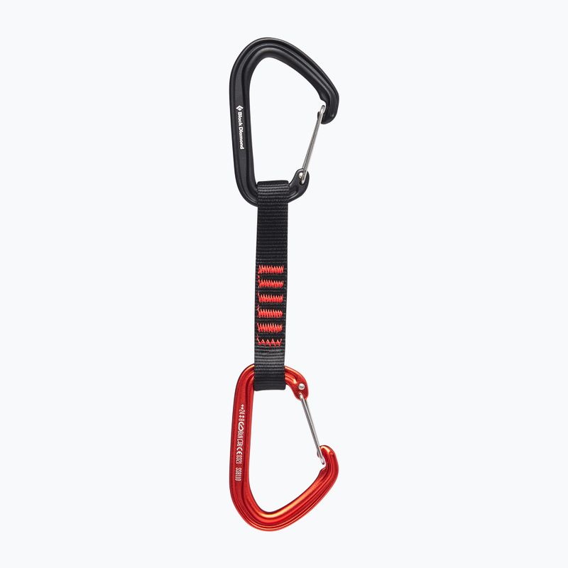Експрес для скелелазіння Black Diamond Hotwire Quickdraw 12cm octane