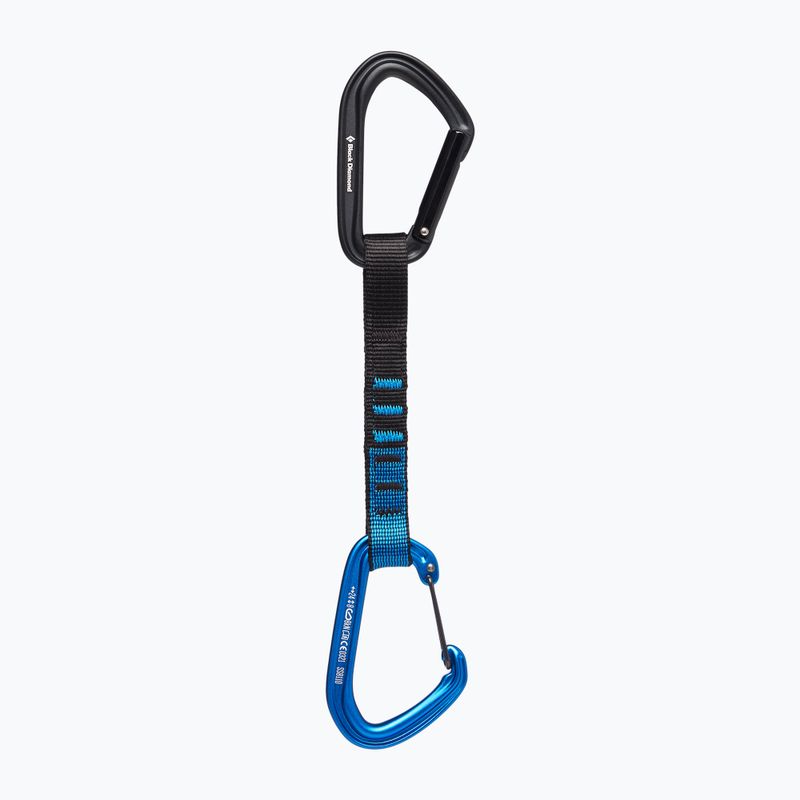 Експрес для скелелазіння Black Diamond Hotforge Hybrid Quickdraw 16 cm blue