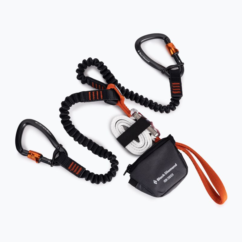 Самострахівка Black Diamond Iron Cruiser Via Ferrata Set dark slate 2