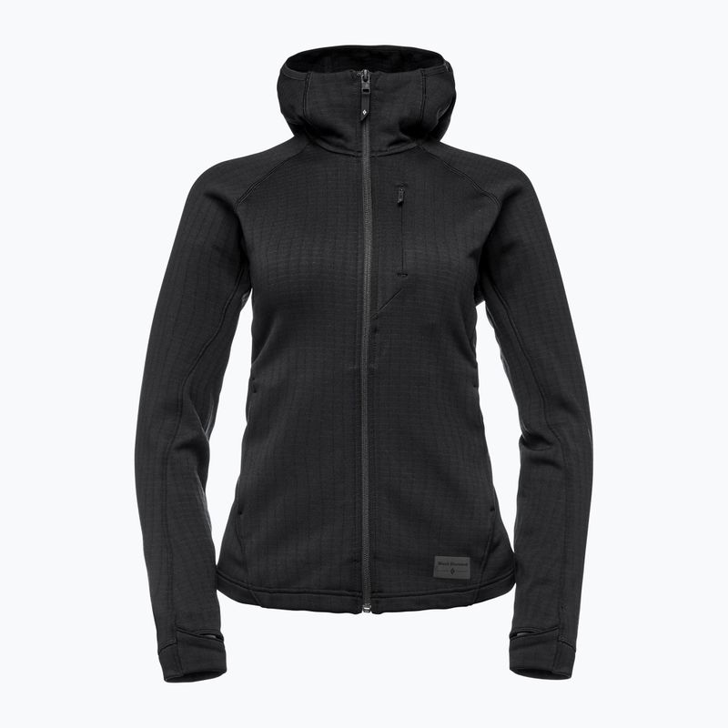 Кофта трекінгова жіноча Black Diamond Factor Hoody black 3