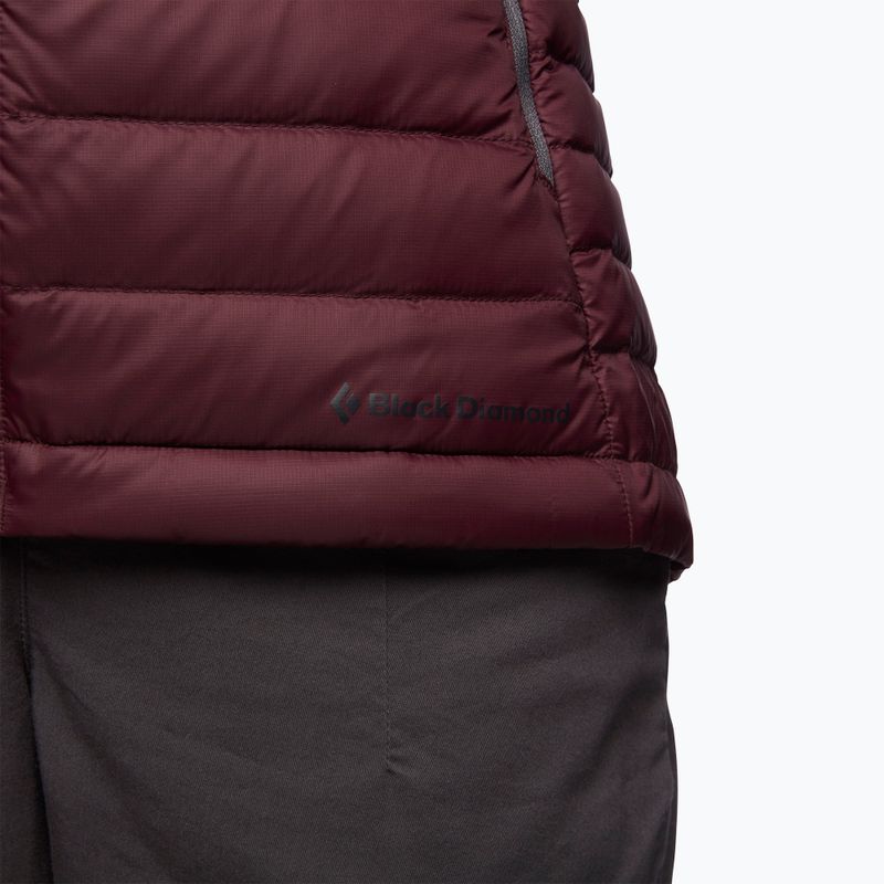 Пуховик жіночий Black Diamond Access Down Hoody bordeaux 3