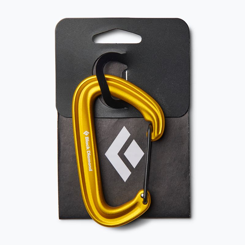 Карабін Black Diamond Litewire yellow 2