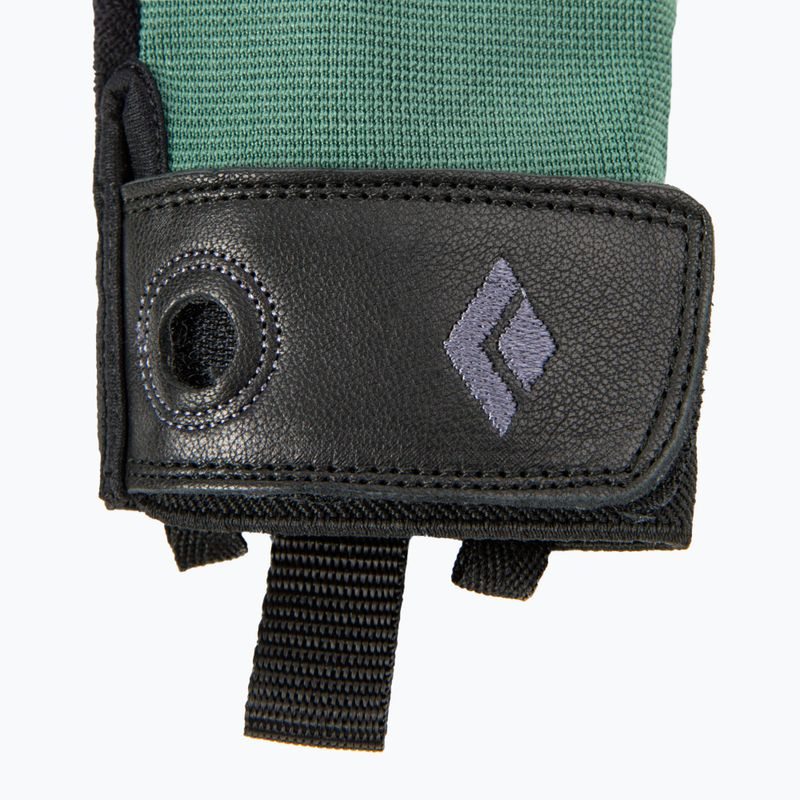 Рукавиці для скелелазіння жіночі Black Diamond Crag Half-Finger raging sea 5