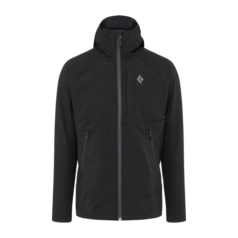 Куртка софтшел чоловіча Black Diamond Element Hoody black 7